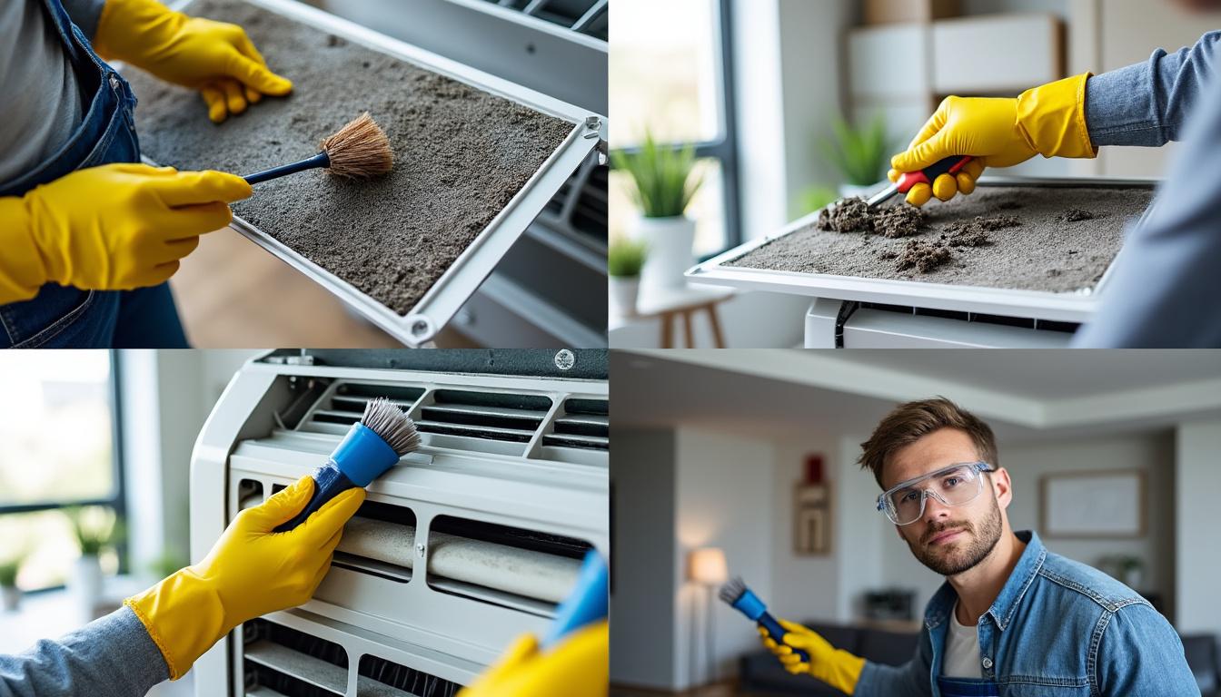 découvrez nos astuces pratiques et efficaces pour nettoyer votre climatisation. apprenez étape par étape comment entretenir votre appareil pour améliorer sa performance et prolonger sa durée de vie. des conseils simples pour un air frais et pur chez vous !