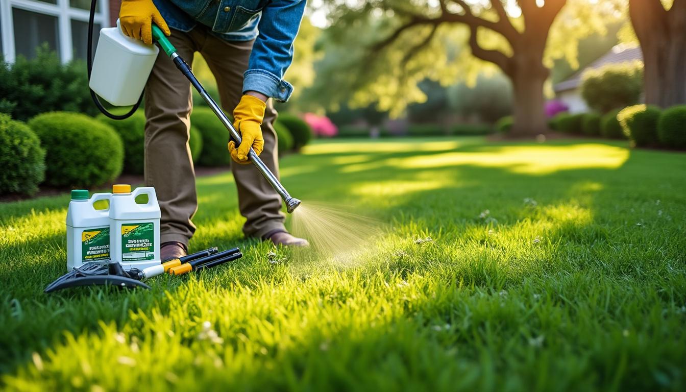 découvrez comment choisir un désherbant sélectif pour gazon efficace, adapté à vos besoins pour éliminer les mauvaises herbes sans abîmer votre pelouse.