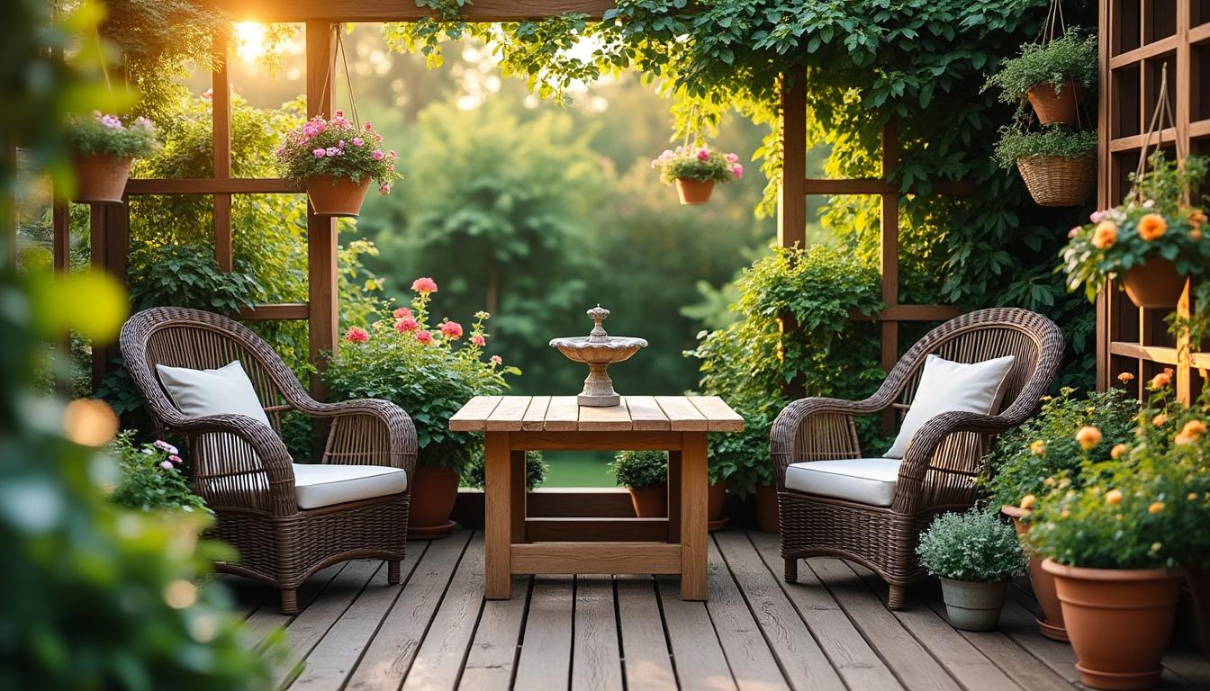 découvrez nos conseils pratiques pour aménager un jardinet et profiter pleinement de votre espace extérieur, alliant esthétisme et confort.