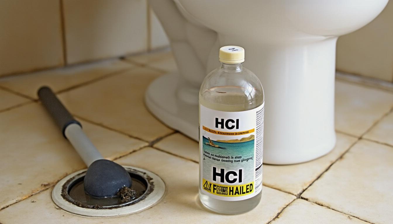 apprenez à déboucher facilement vos wc grâce à l'acide chlorhydrique, une méthode efficace et rapide pour éliminer les obstructions tenaces.