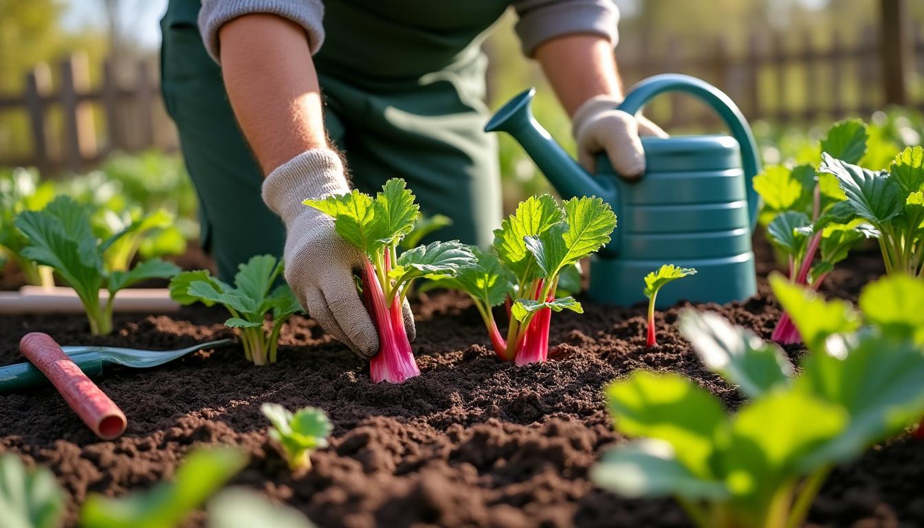 découvrez quand et comment planter la rhubarbe pour profiter d'une belle récolte dans votre jardin grâce à nos conseils pratiques et faciles à suivre.