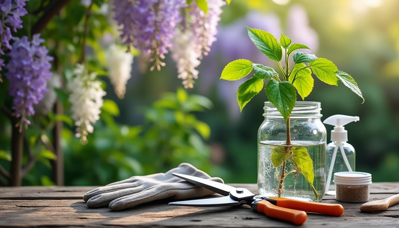 découvrez nos conseils pratiques pour réussir la bouture de glycine et embellir votre jardin avec de magnifiques fleurs parfumées.
