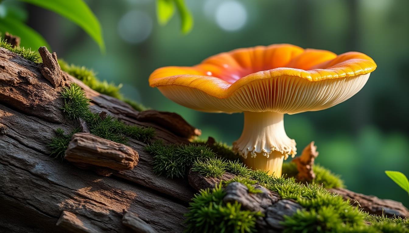 découvrez pourquoi un champignon orange pousse sur le bois mort, ses caractéristiques, son rôle dans l'écosystème et comment l'identifier facilement.