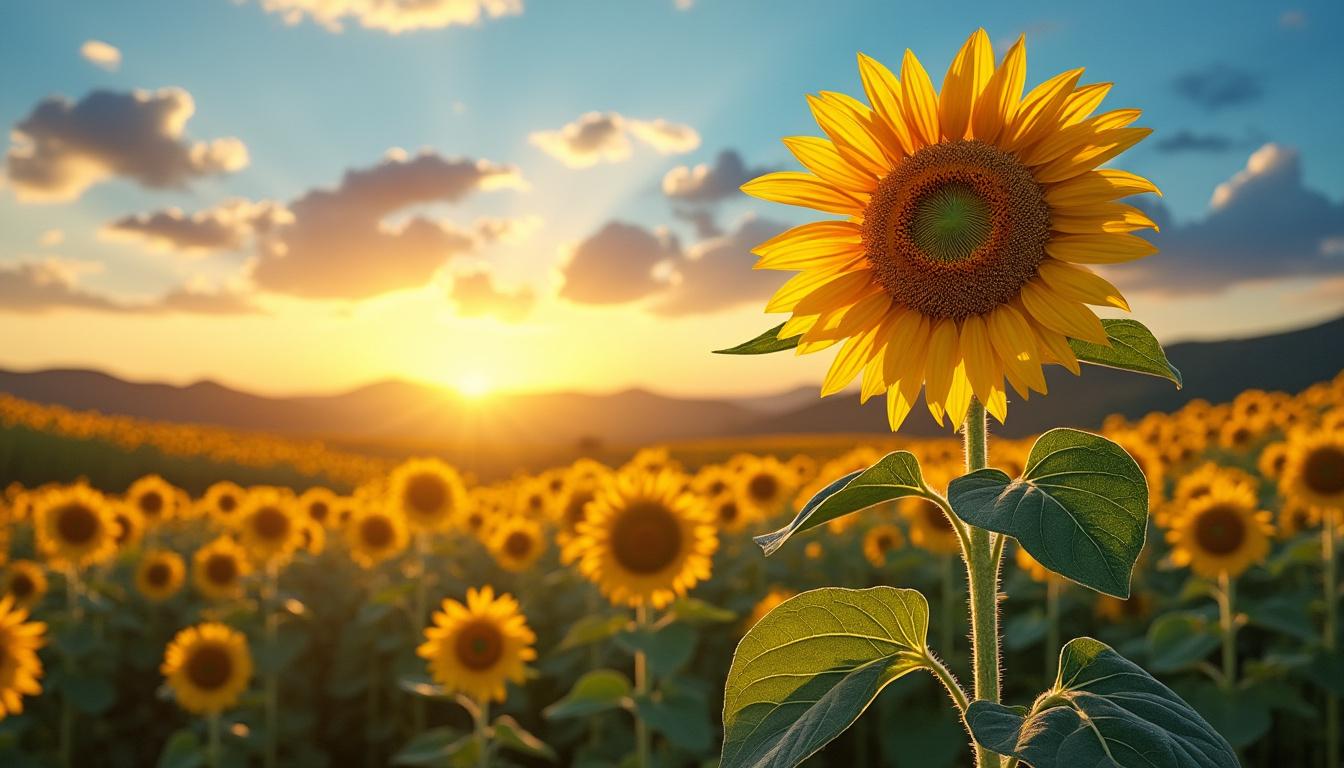 découvrez la signification du tournesol, ses symboles et interprétations dans différentes cultures et contextes.