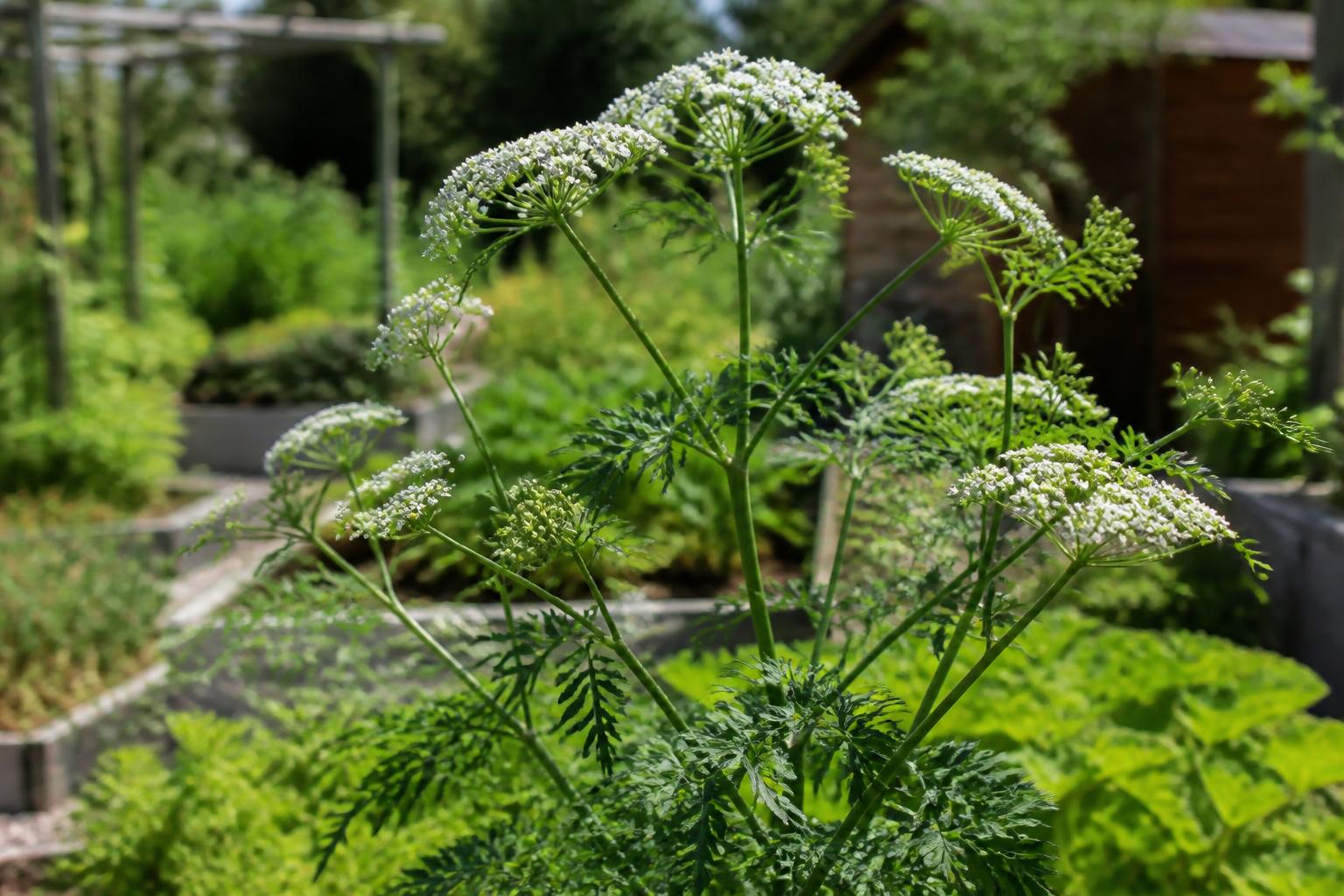 apprenez à identifier la cigue, une plante toxique dangereuse, pour protéger votre jardin et assurer la sécurité de votre famille et de vos animaux.