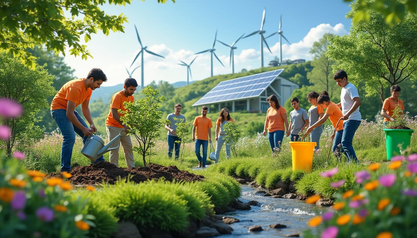 découvrez comment mettre en place un programme d'action environnementale efficace pour protéger la planète grâce à des stratégies concrètes et durables.