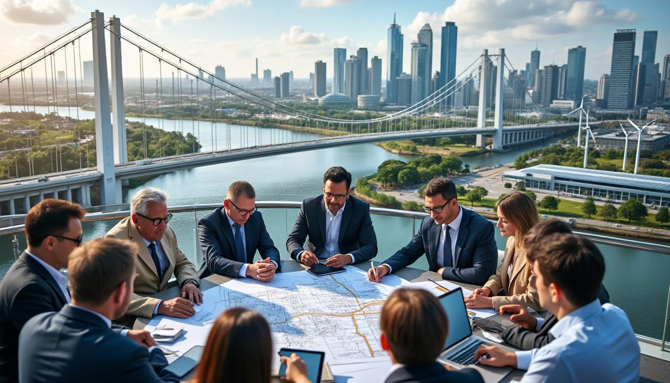 découvrez comment les partenariats public-privé optimisent le financement et la réalisation des projets d'infrastructure, en combinant ressources publiques et expertise privée pour un développement durable et efficace.
