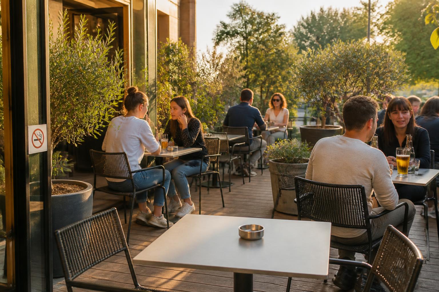 découvrez les règles et restrictions concernant l'interdiction de fumer sur les terrasses et espaces extérieurs, pour garantir un environnement sain et respectueux de tous.