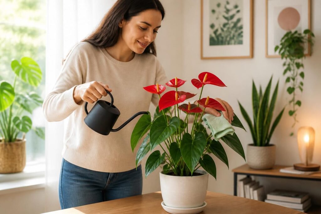 découvrez les gestes essentiels pour entretenir votre anthurium toute l’année et assurer sa beauté et sa santé grâce à nos conseils pratiques.