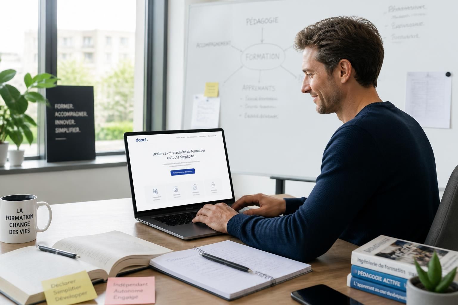 découvrez daact, la nouvelle norme qui simplifie la déclaration d’activité des formateurs indépendants, facilitant ainsi leurs démarches administratives.