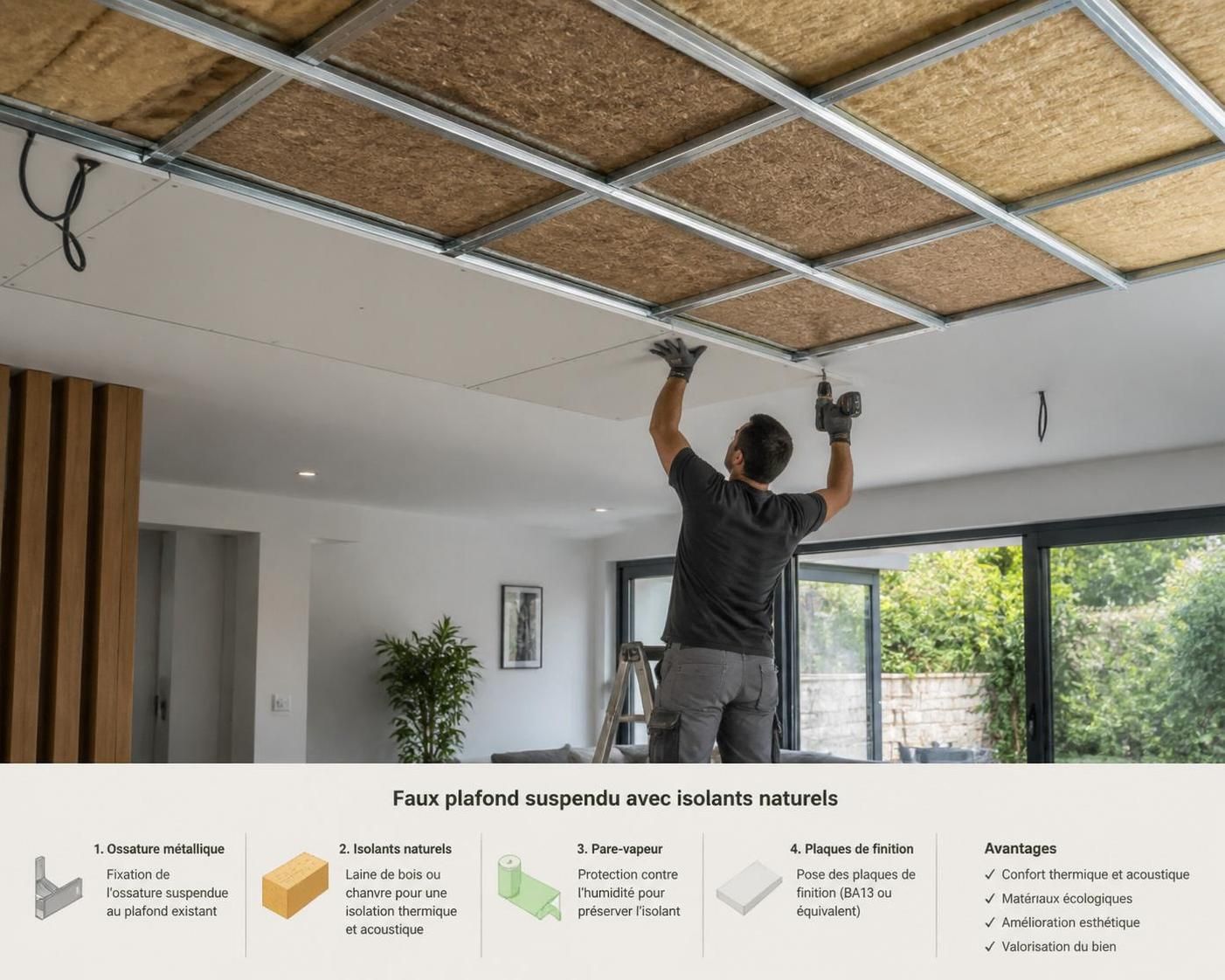 découvrez des solutions efficaces d'isolation phonique par le plafond pour retrouver un calme optimal et réduire les nuisances sonores dans votre intérieur.