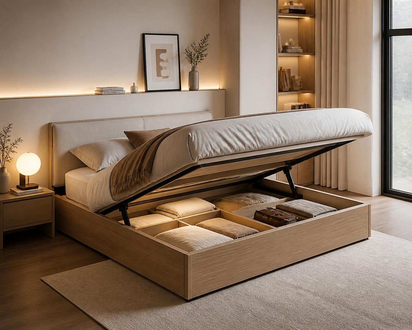 découvrez pourquoi un lit coffre est le choix idéal pour optimiser l'espace de votre chambre grâce à son rangement malin et pratique.