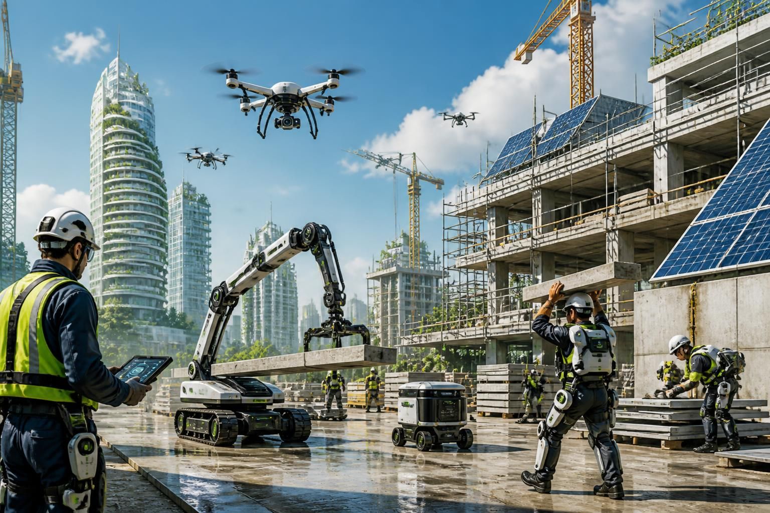 découvrez les innovations révolutionnaires qui transforment les chantiers de demain dans le secteur du btp, alliant technologie, durabilité et efficacité.