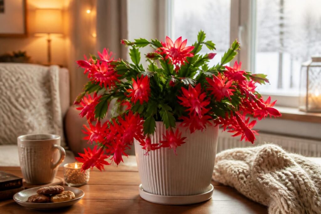 découvrez pourquoi le cactus de noël est la plante idéale pour illuminer votre intérieur durant l'hiver grâce à ses fleurs éclatantes et sa facilité d'entretien.