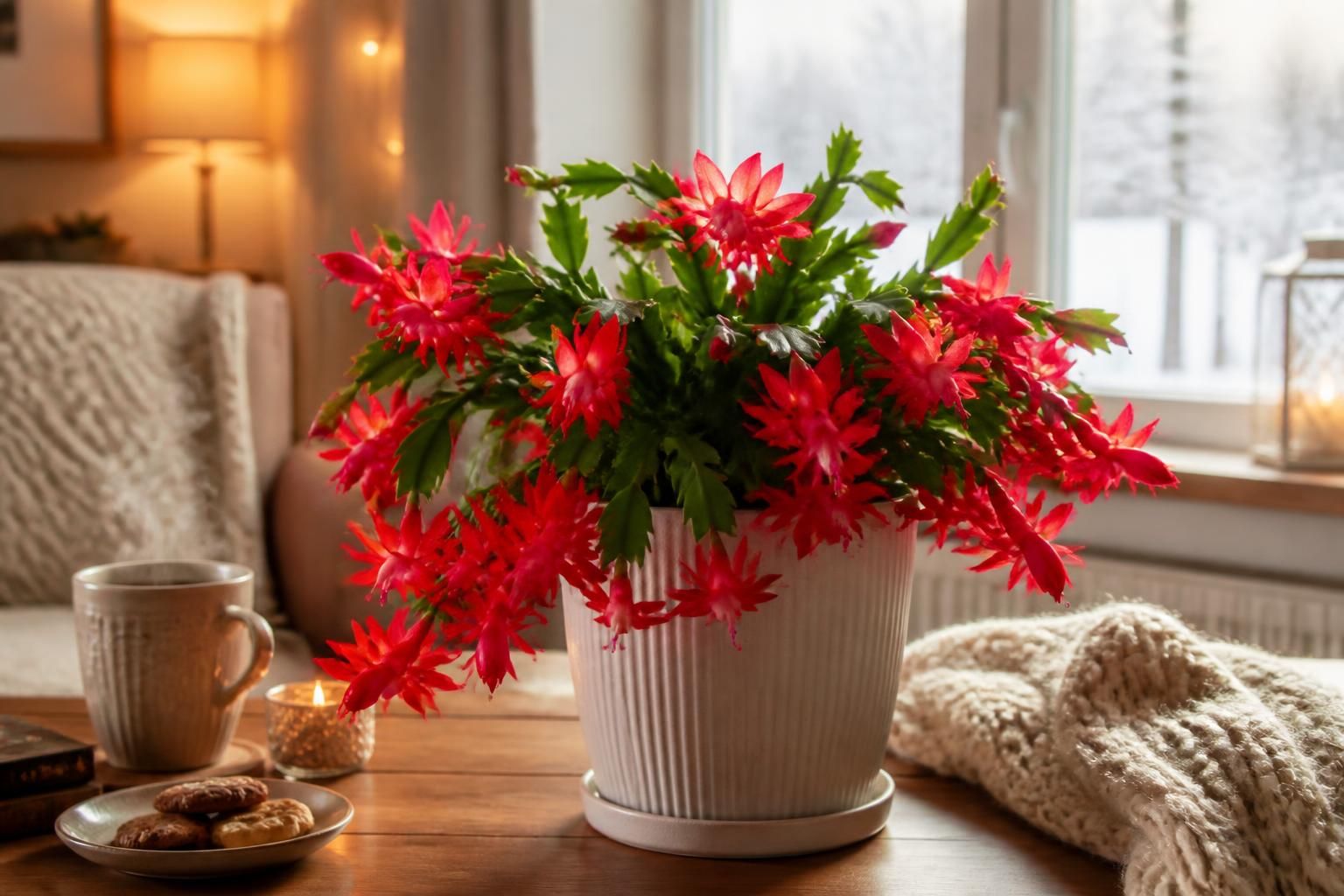 découvrez pourquoi le cactus de noël est la plante idéale pour illuminer votre intérieur durant l'hiver grâce à ses fleurs éclatantes et sa facilité d'entretien.