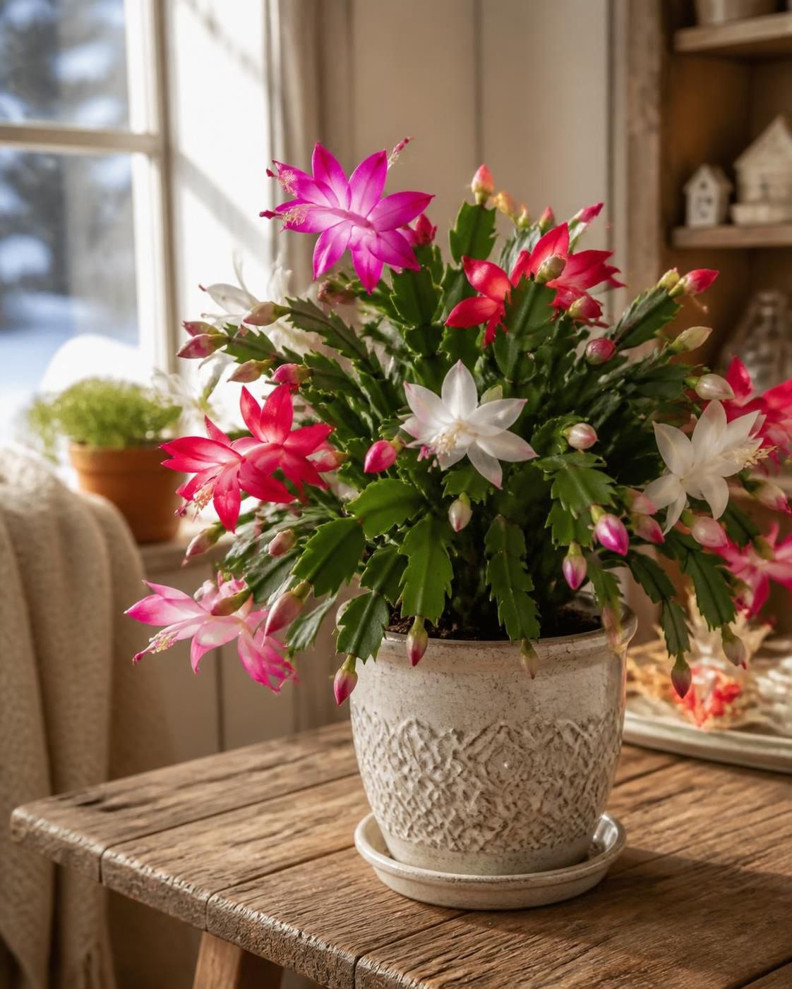 découvrez comment le cactus de noël apporte lumière et couleur à votre intérieur pendant l'hiver, ses soins essentiels et pourquoi il illumine votre maison durant cette saison froide.