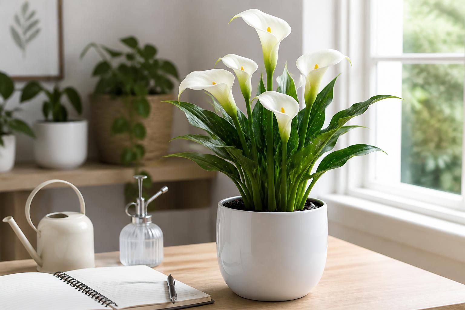 découvrez nos conseils pour réussir la culture et l'entretien du calla, une plante d'intérieur élégante, et embellissez votre intérieur avec ses magnifiques fleurs.