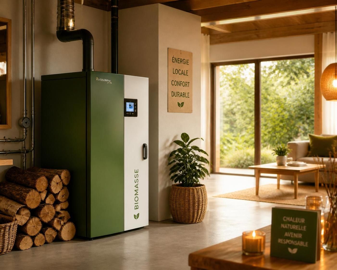découvrez comment la chaudière biomasse représente une solution écologique et économique pour réduire votre facture énergétique tout en protégeant l'environnement à la maison.