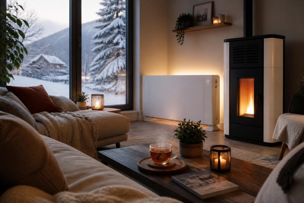 découvrez des alternatives efficaces au chauffage au bois pour passer un hiver chaleureux en toute sécurité, malgré les interdictions.