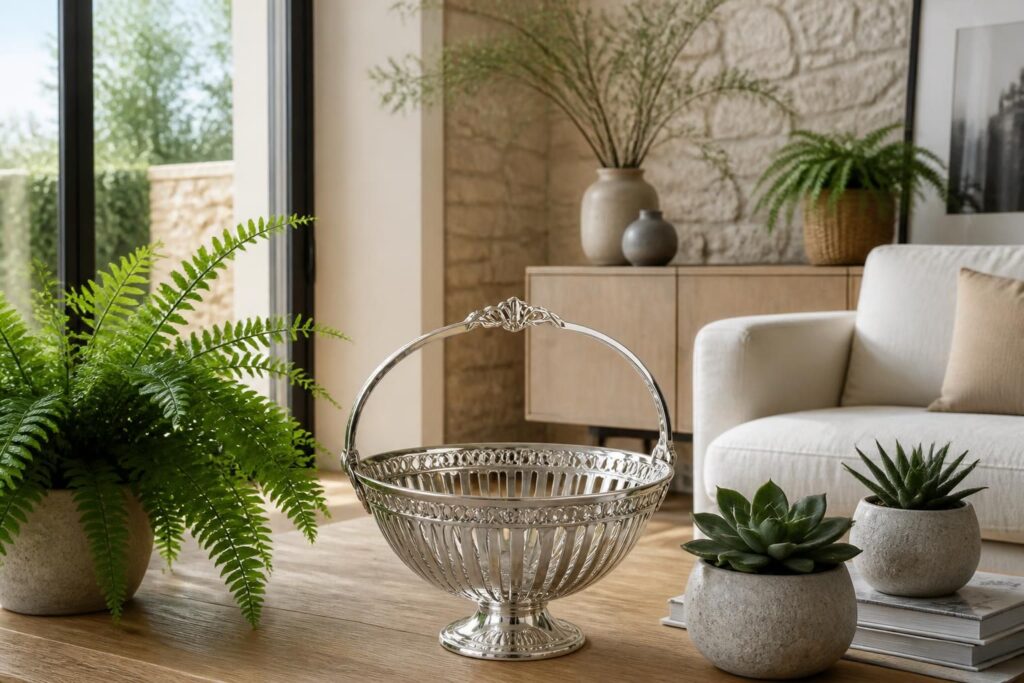 découvrez comment intégrer la corbeille d'argent dans votre décoration intérieure pour apporter une touche naturelle et élégante, et sublimer votre espace de vie avec style et simplicité.