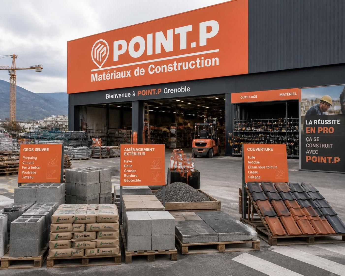 découvrez point p grenoble, votre expert en matériaux de construction de qualité pour tous vos travaux. trouvez facilement les meilleurs produits près de chez vous.