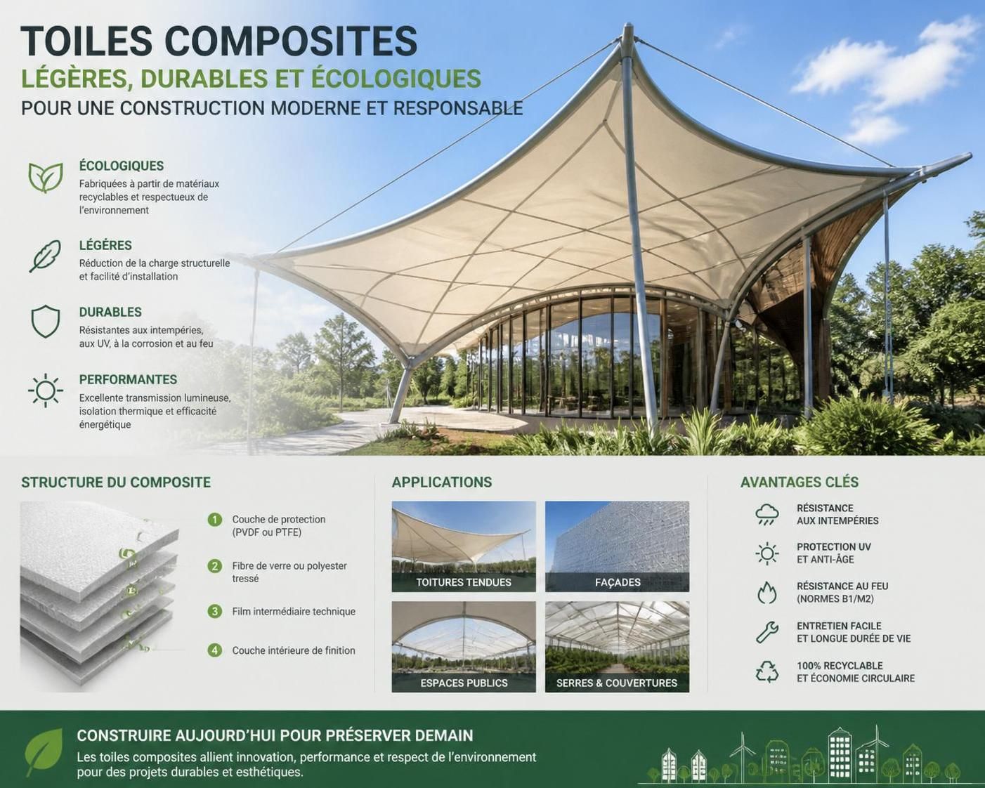 découvrez comment serge ferrari transforme la construction durable grâce à ses matériaux innovants alliant performance, écologie et longévité.