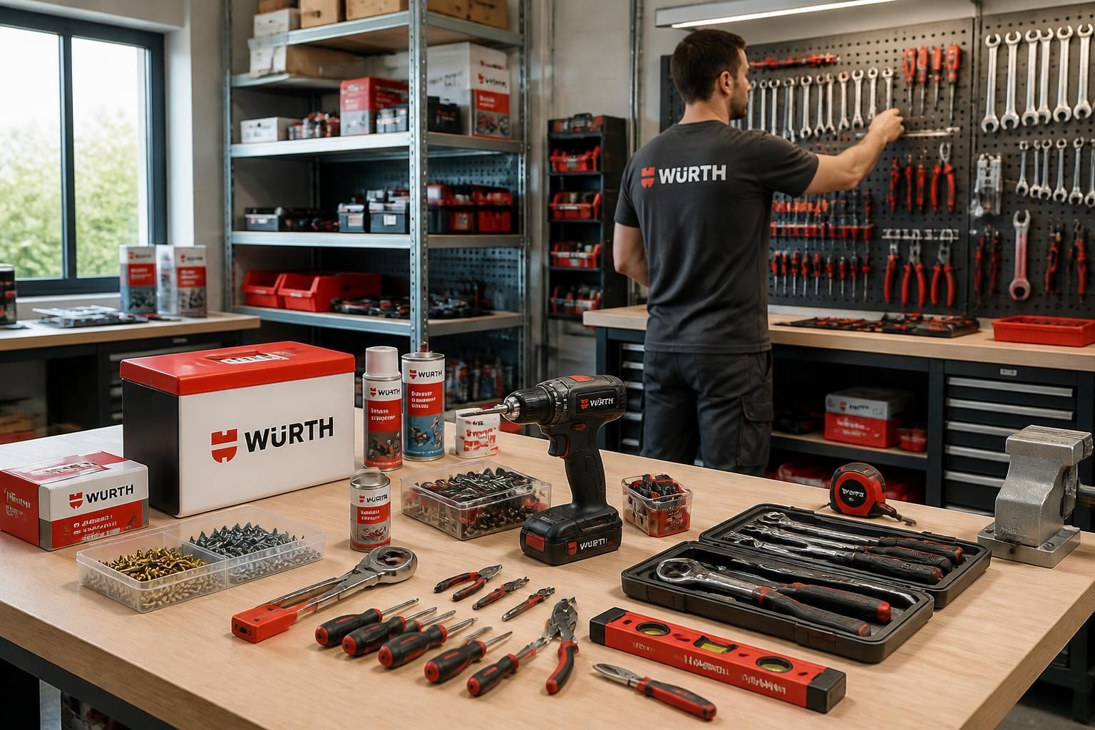 découvrez wurth, l'allié incontournable des bricoleurs, pour un atelier bien équipé avec des outils et accessoires de qualité professionnelle.