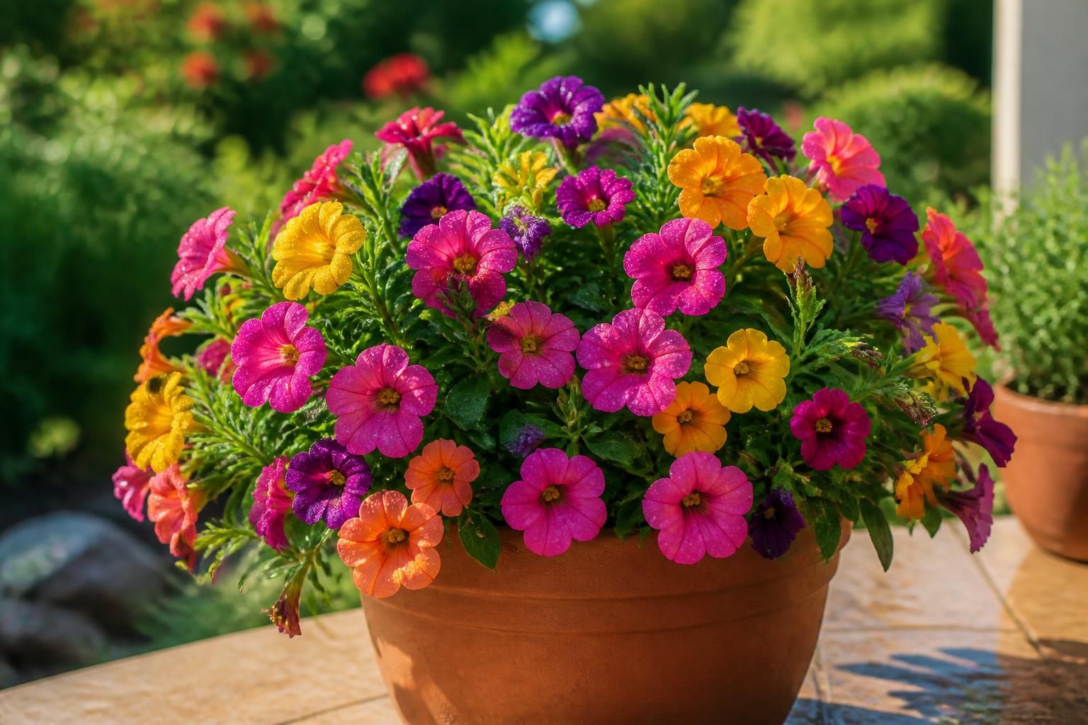 découvrez nos conseils pour réussir la floraison colorée de votre calibrachoa en pot, une plante idéale pour égayer balcon et terrasse.