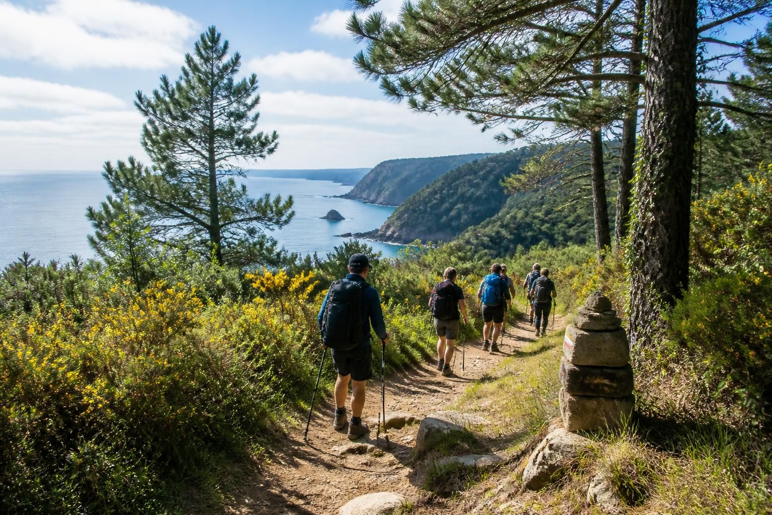 découvrez le gr32, un sentier emblématique de bretagne, grâce à notre guide complet avec itinéraire détaillé et conseils pratiques pour une randonnée réussie.