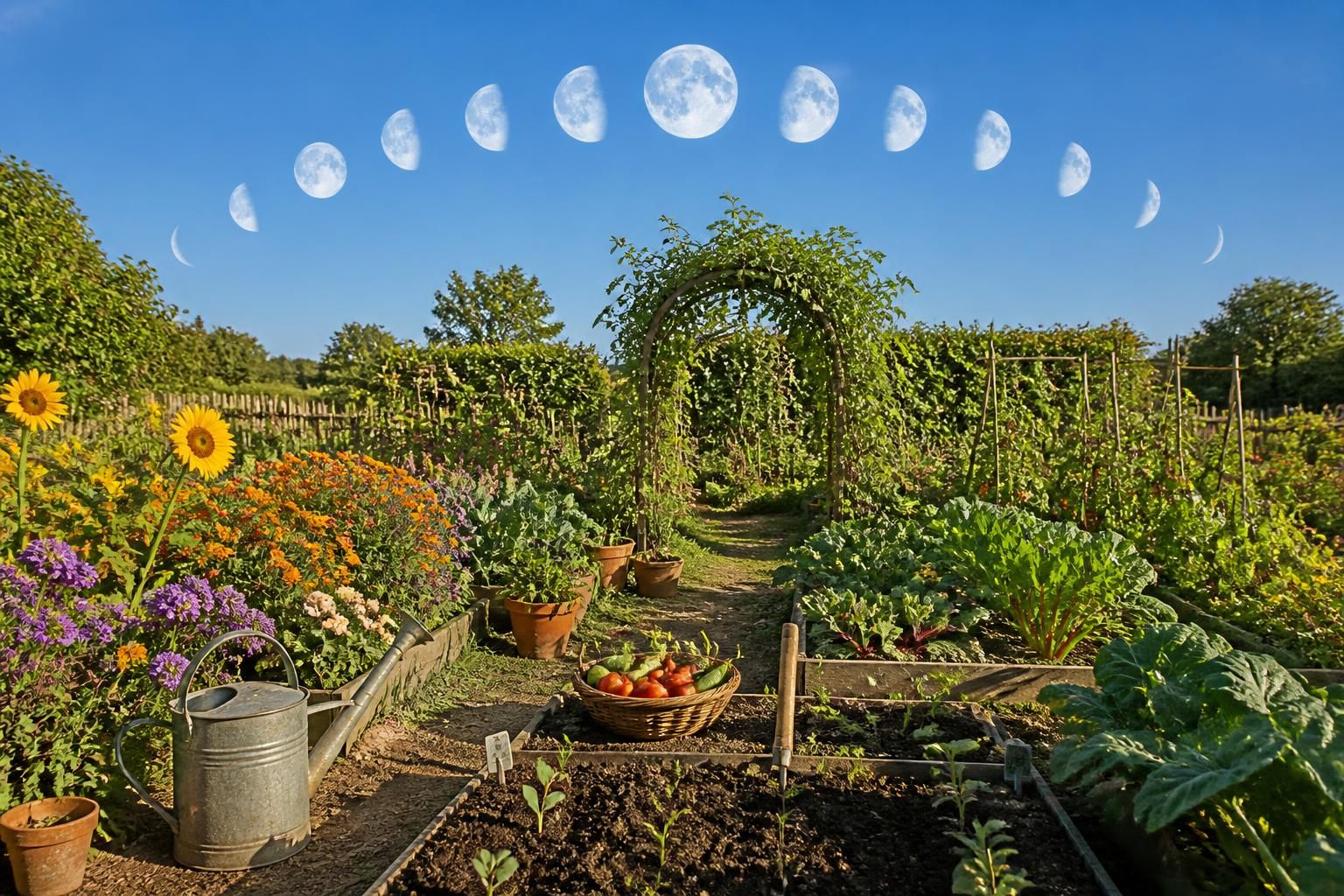 découvrez comment la phase lunaire d'aujourd'hui influence votre jardin et vos plantations, et apprenez à optimiser vos cultures grâce aux conseils basés sur le cycle de la lune.